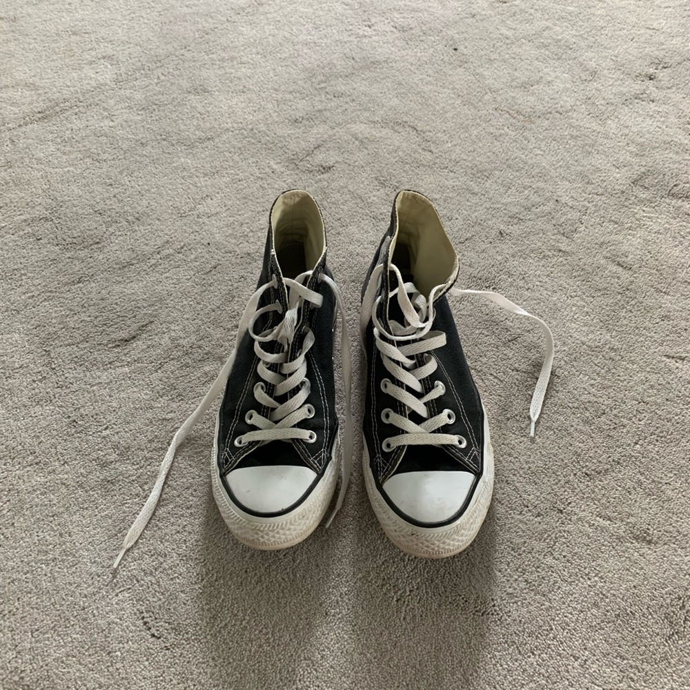 Black High Top Converse